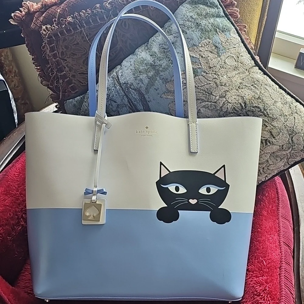 Kate Spade Tote ♠️💙 - Picture 14 of 17